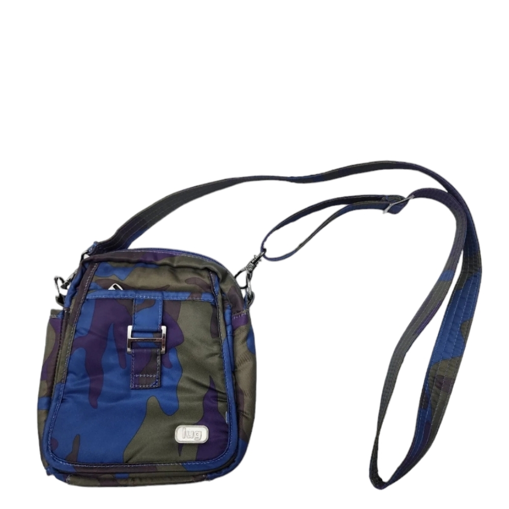 LUG Can Can Cross Body Shoulder Bag Purple Camo Purse Fanny Pack Purple Small